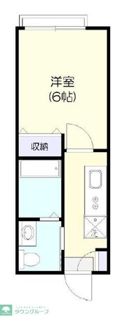 ハイツ凪の物件間取画像